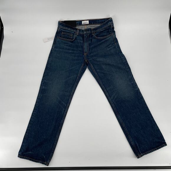 ASKK NY NWT Straight Leg Mid Wash 100% Cotton Denim Jeans // 26 - Picture 4 of 10